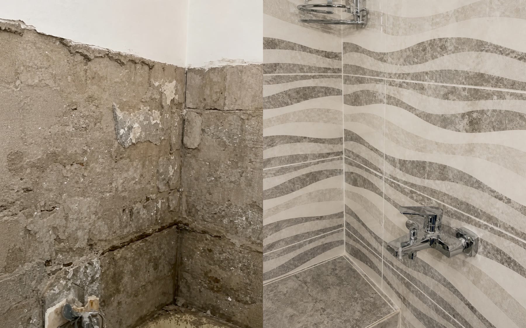 Kooyong private residence bathroom renovation — view 1