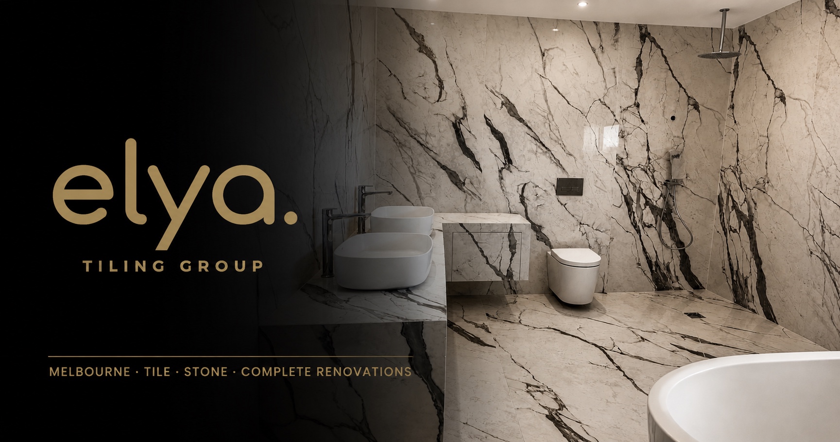 Elya Tiling Group marble bathroom